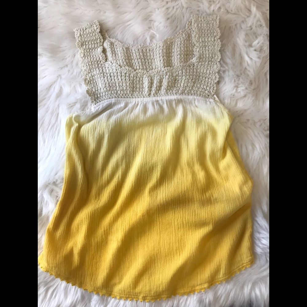 🌼4/$20🌼 Lucky Brand Lace Crochet Tank